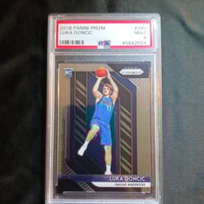 Luka Doncic Rookie Prizm PSA 9