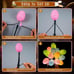 Enhon Solar Easter Egg Lights with Stake, 25FT 20LED Easter Egg Pathway Lights f