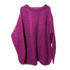 80s-90s L.L.Bean Pocket Wool Knit