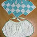 Set of 2 Handmade Vintage Aprons Tie Fashioned