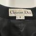 Vintage Christian Dior Suit 2 Pc Jacket & Wrap Skirt Black Size 8 100% Wool USA
