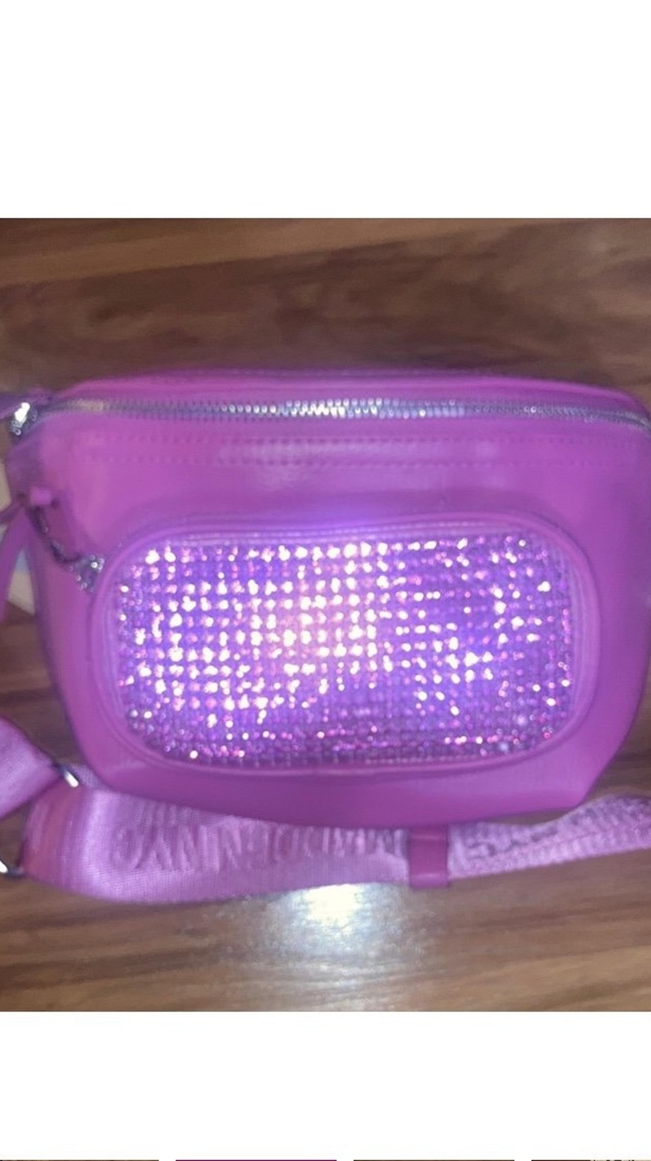 NWT Hot Pink Rhinestone Crossbody Fanny Pack