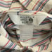 Mountain Hardwear Acadia Stretch Striped Hooded Shirt Womens Small Twill Aztec