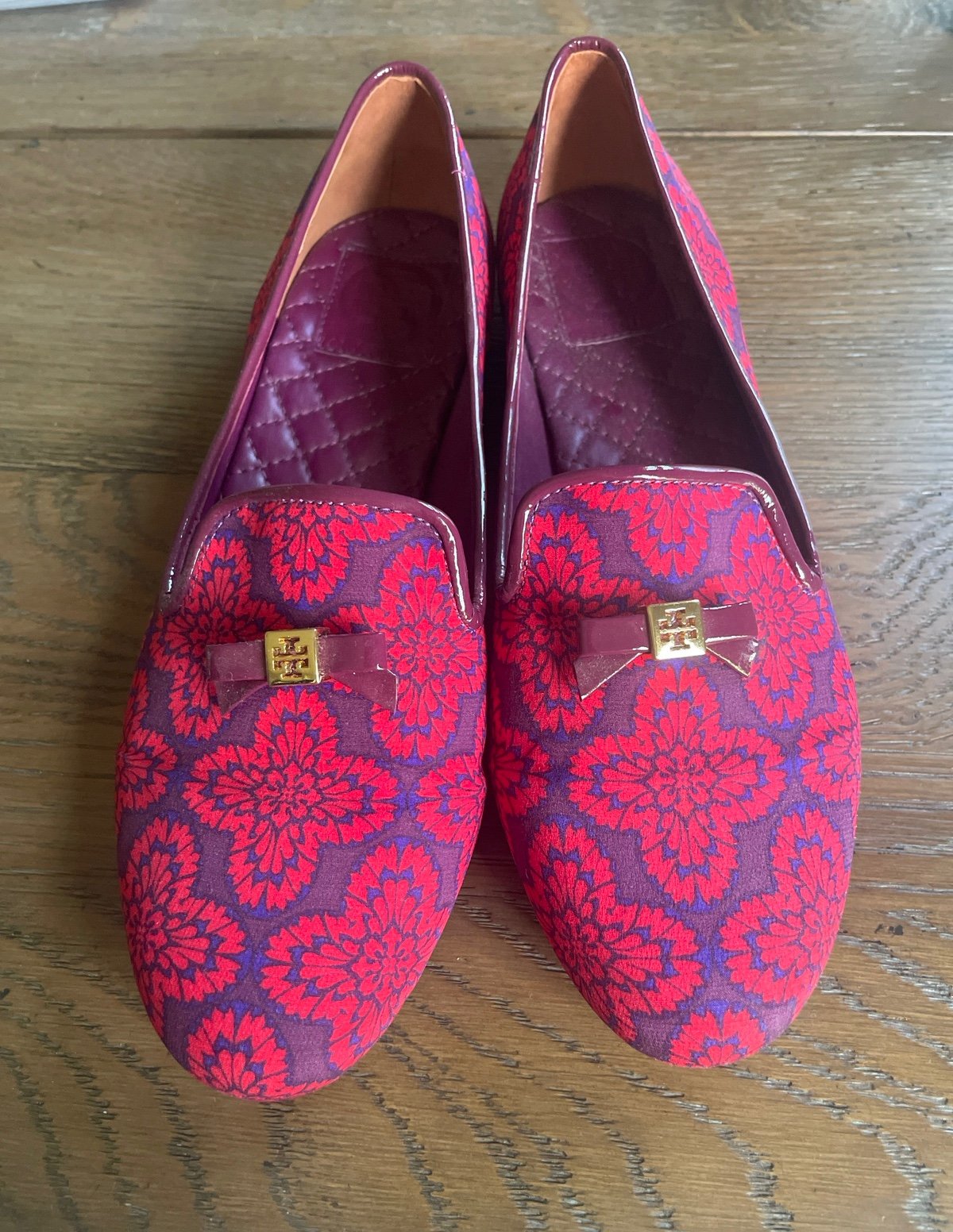 Tory Birch Smoking Slippers/Flats