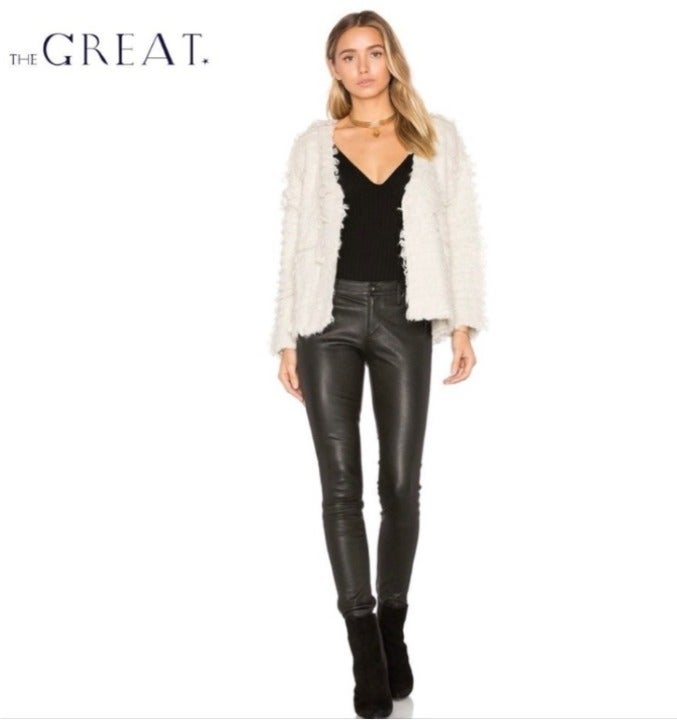 J. Crew Blend Shaggy Jacket Cardigan