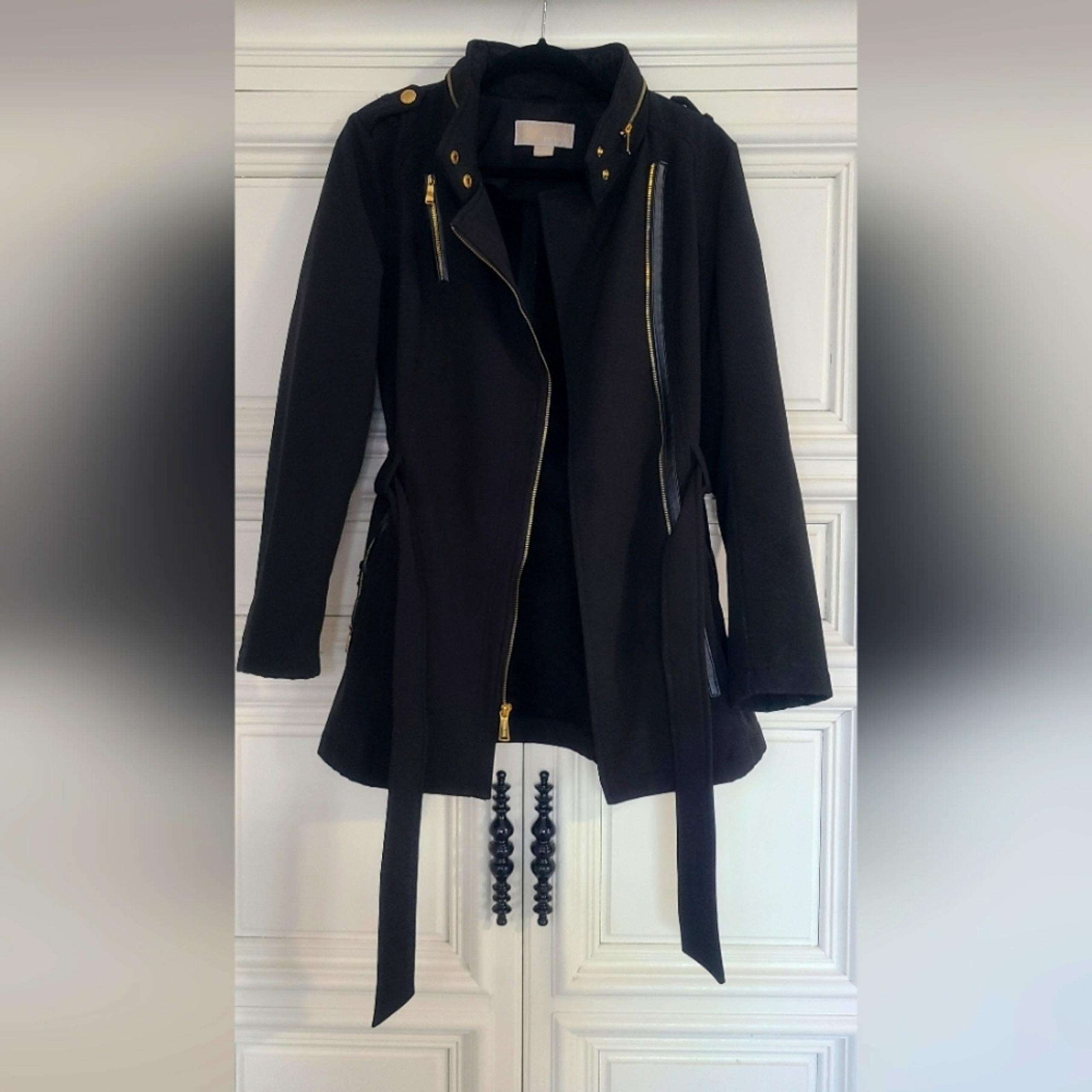 Michael Kors black coat size S
