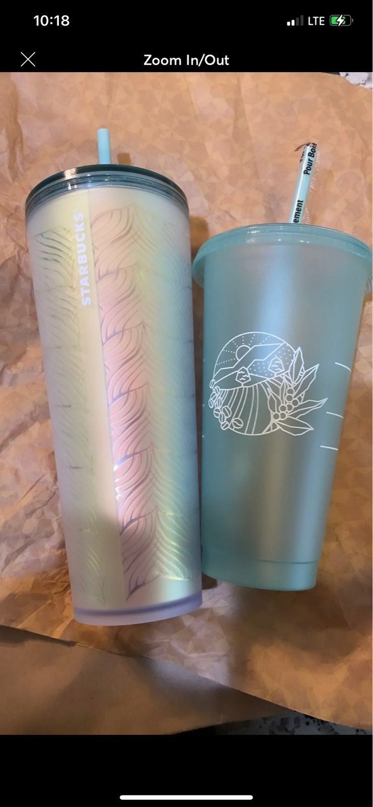 Starbucks Tumbler Iridescent Unicorn