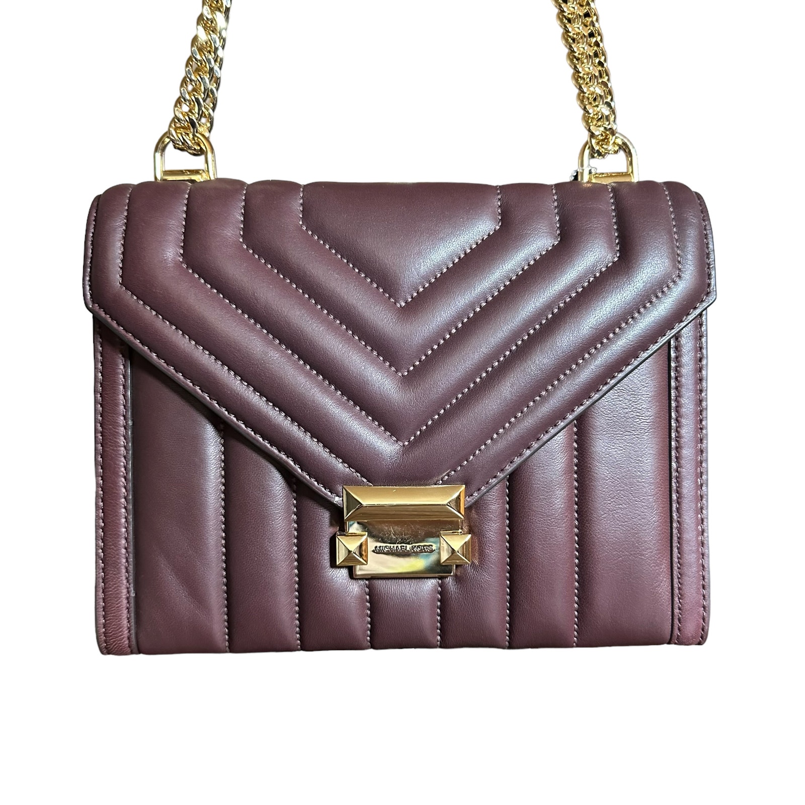 michael kors whitney large quilted bag