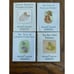 Vintage Beatrix Potter Appely Dappely, Bengamin Bunny, Roly Poly Jemima Set of