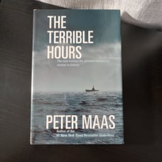 The Terrible Hours by Peter Maas, SIGNED BOOKPLATE (1999 Hardcover) True Stories
