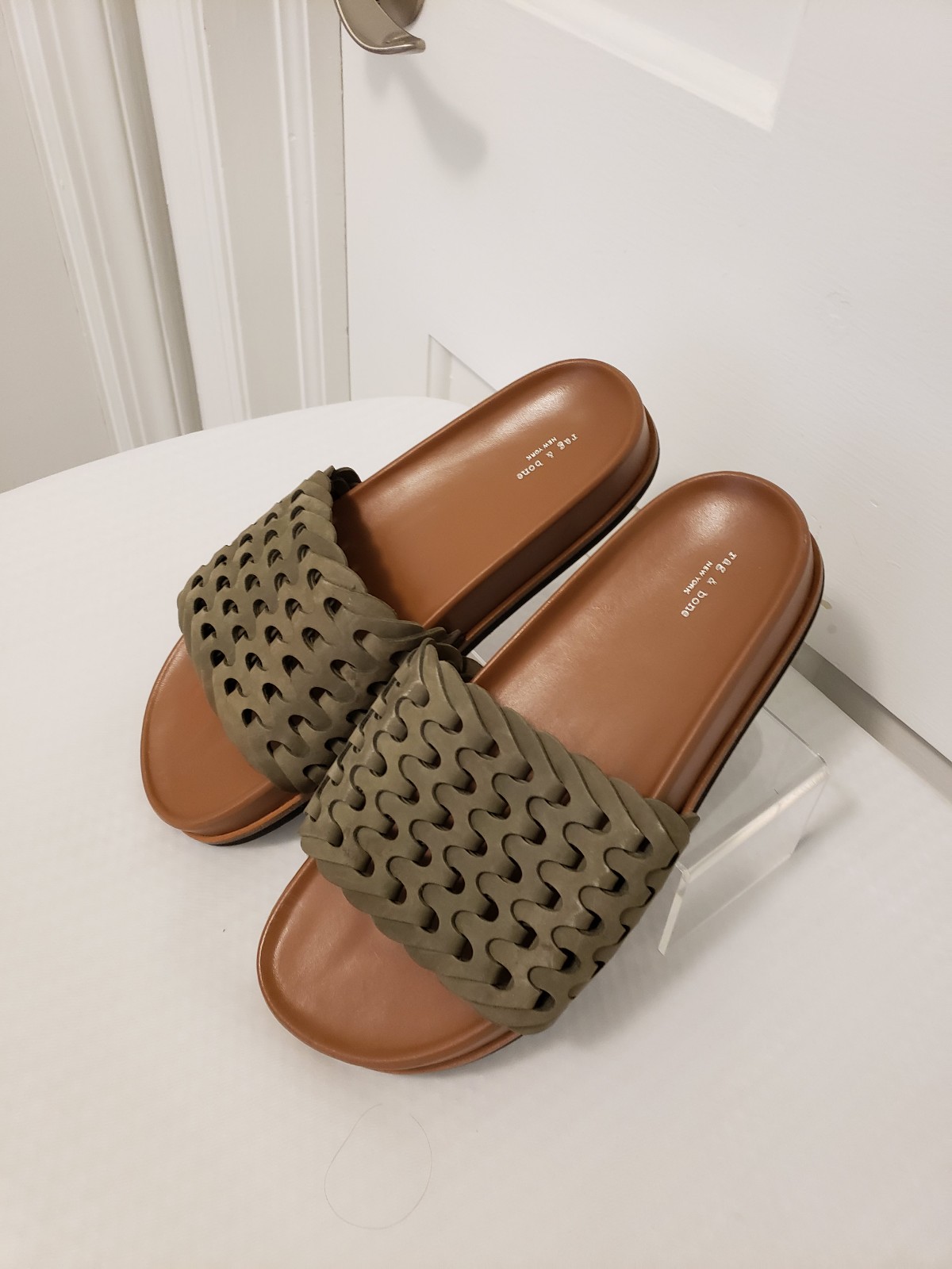 NWOB Rag & Bone Slides Size 8.5/9 Casual, Boho, Stylish, Comfy Ret. $300+