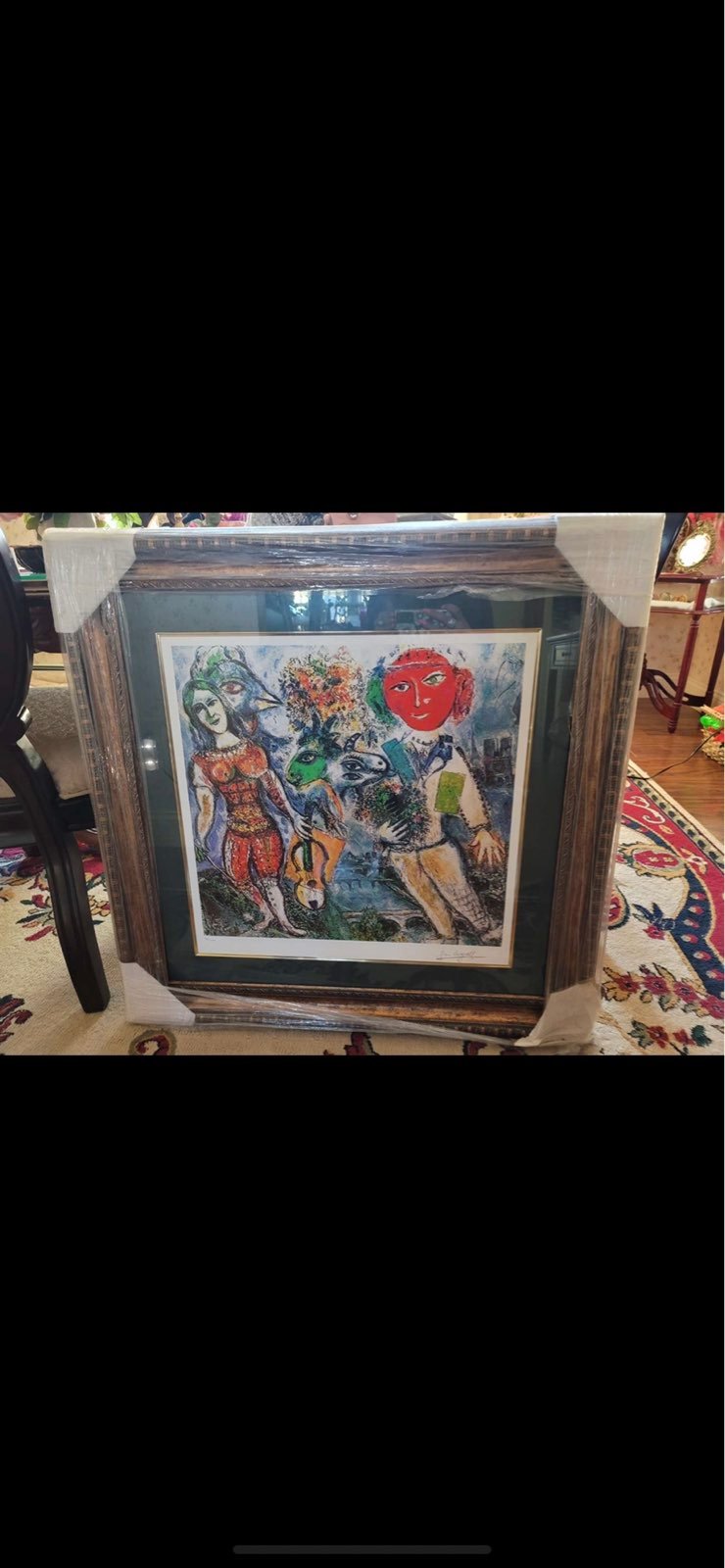 Marc Chagall signed painting