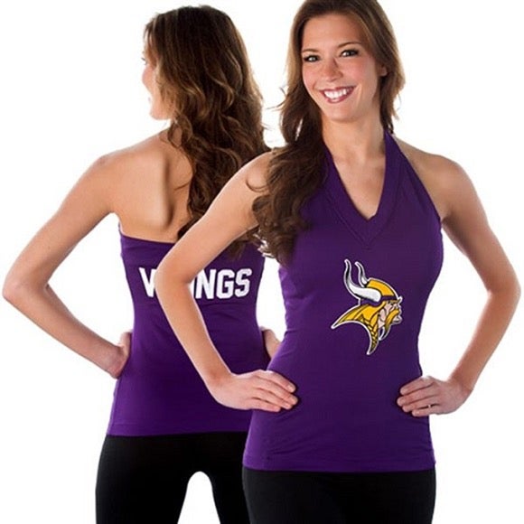 NFL Minnesota Vikings Halter Top Medium