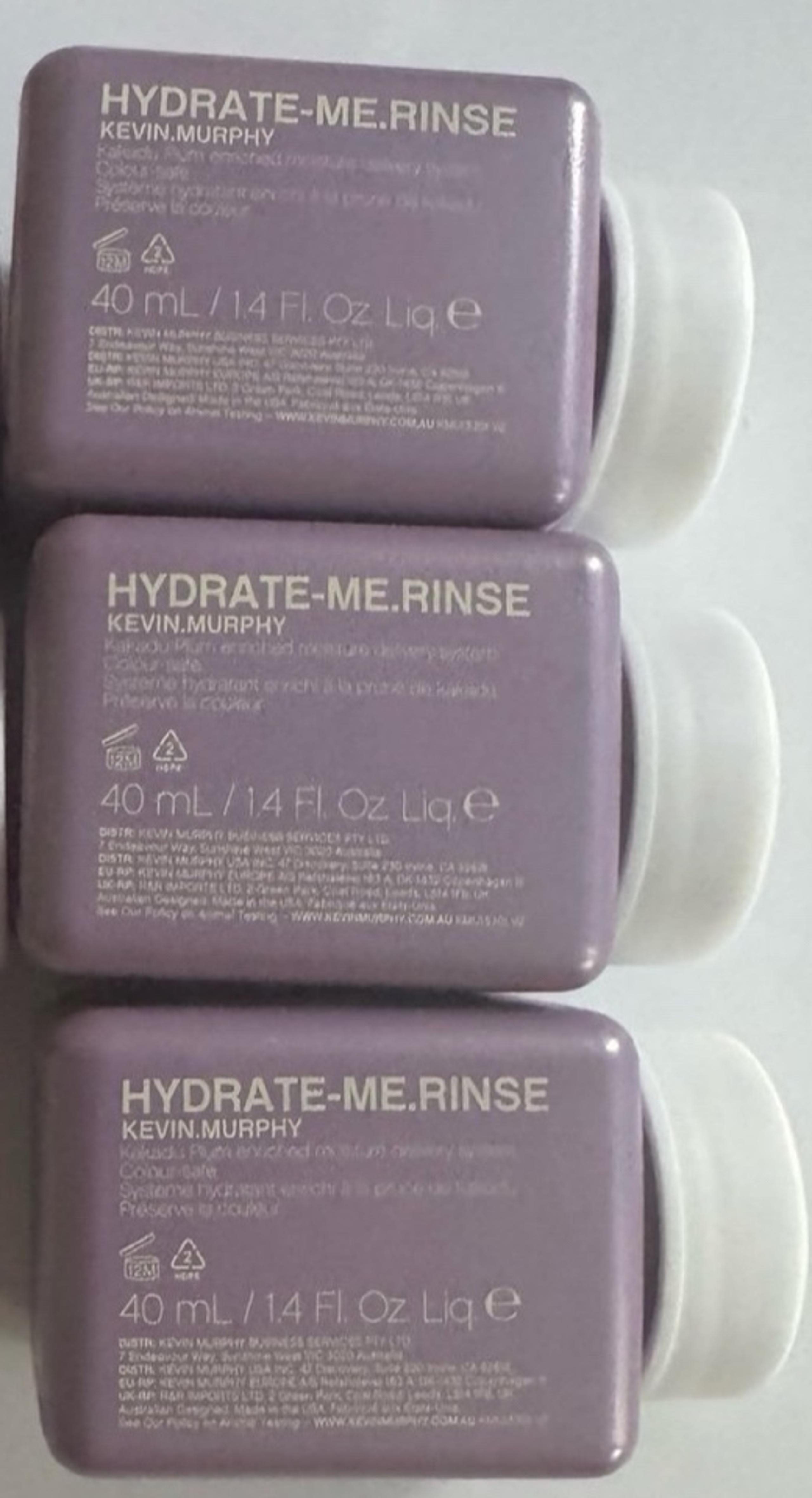 Kevin Murphy Hydrate Me Rinse - 3 pieces - 1.4 oz (HOLD FOR CUSTOMER)