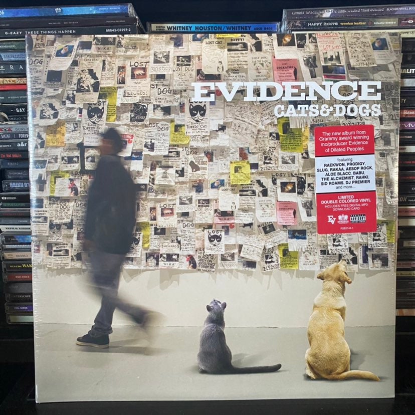 EVIDENCE : Cats And Dogs Vinyl LP Limite Vinyl