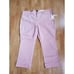 NYDJ Marilyn Cuff Straight Leg Jeans size 22W in Pink - NEW