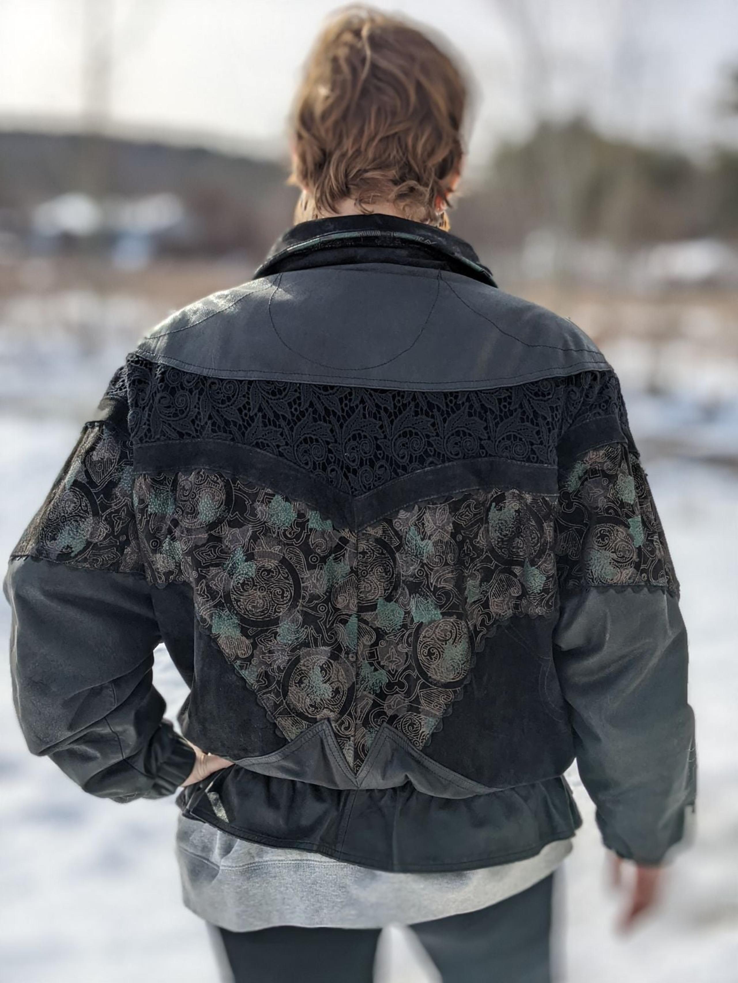Vintage leather coat
