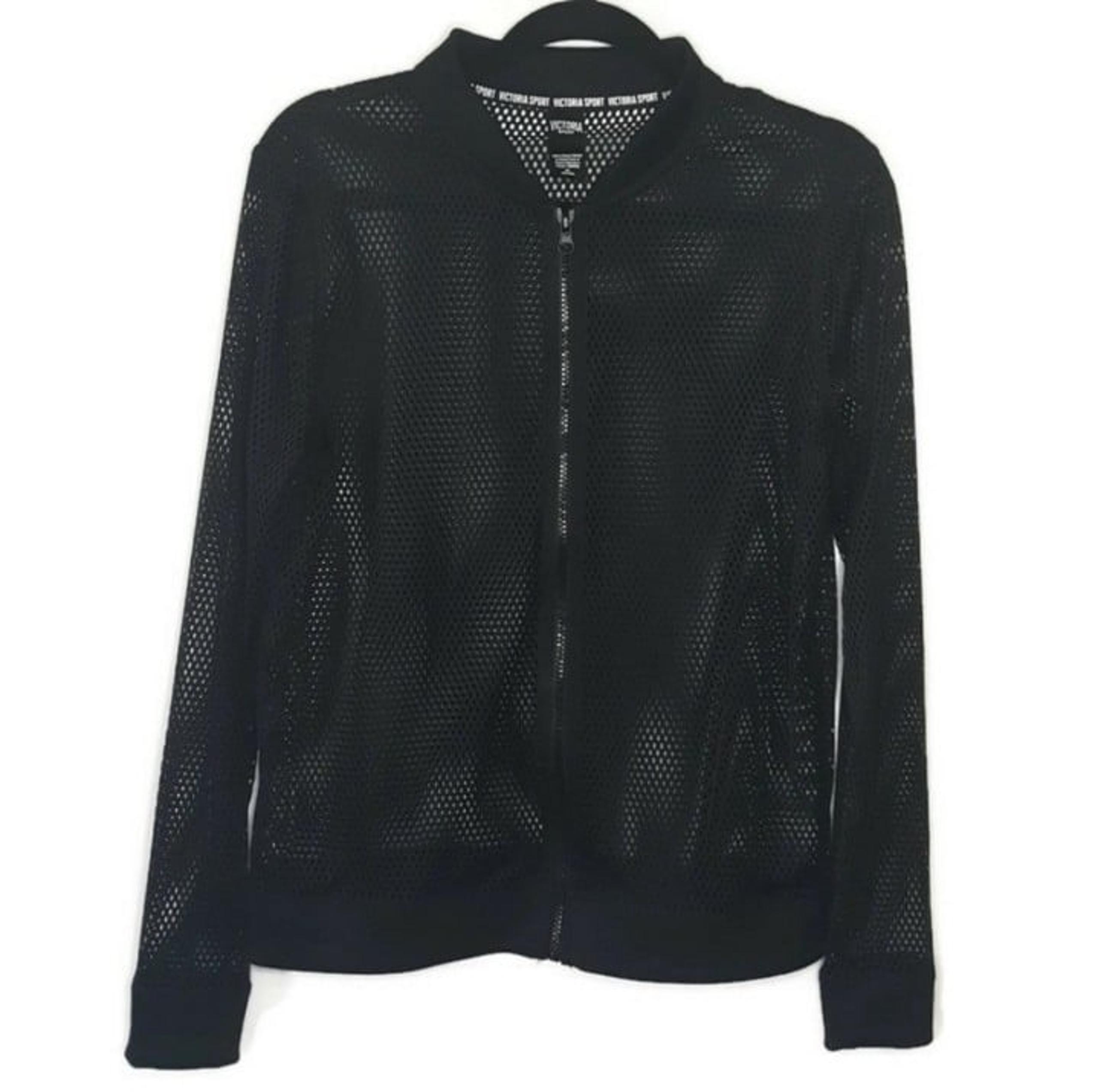 Victoria's Secret Mesh Sport Full Zip Jacket Medium