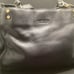 AMERICAN LEATHER COMPANY Lenox Triple Entry Black Leather Satchel Handbag