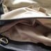 AMERICAN LEATHER COMPANY Lenox Triple Entry Black Leather Satchel Handbag
