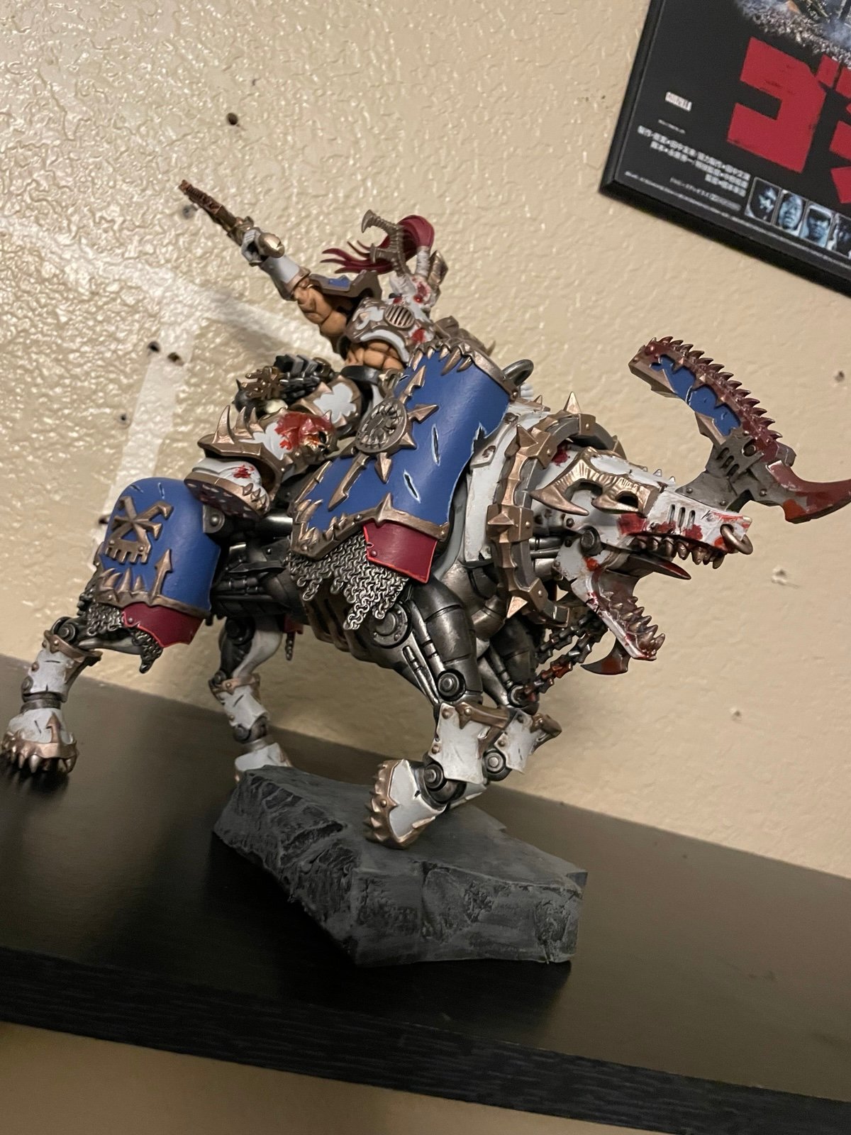 Joytoy Lord Invocatus custom and World Eaters Praetor custom