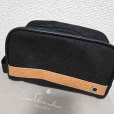 Bvlgari Logo Black Pouch