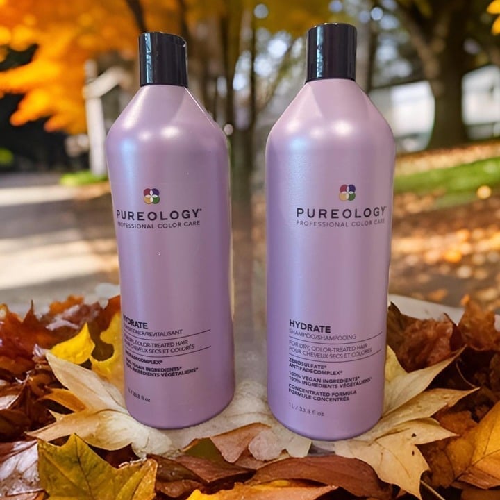 Pureology Hydrate Shampoo and Conditioner 33.8 oz liter size