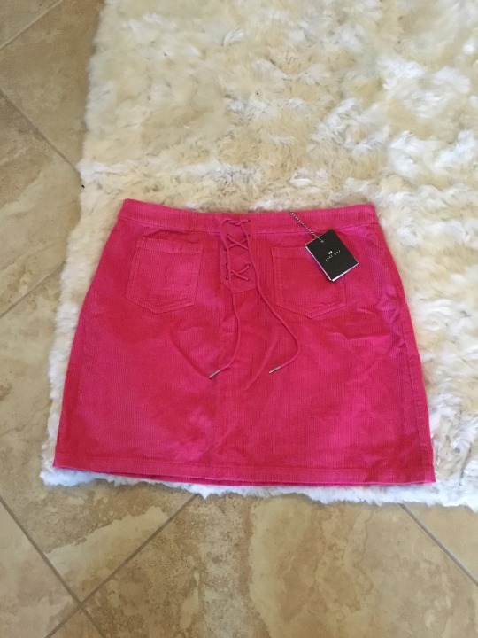 Lazy Oaf corduroy skirt size 20 UK (16 US) New