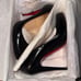 CHRISTIAN LOUBOUTIN DECOLLETE 868 100 JAZZ CALF BLACK 39.5 / 9