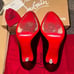 CHRISTIAN LOUBOUTIN DECOLLETE 868 100 JAZZ CALF BLACK 39.5 / 9