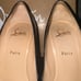 CHRISTIAN LOUBOUTIN DECOLLETE 868 100 JAZZ CALF BLACK 39.5 / 9
