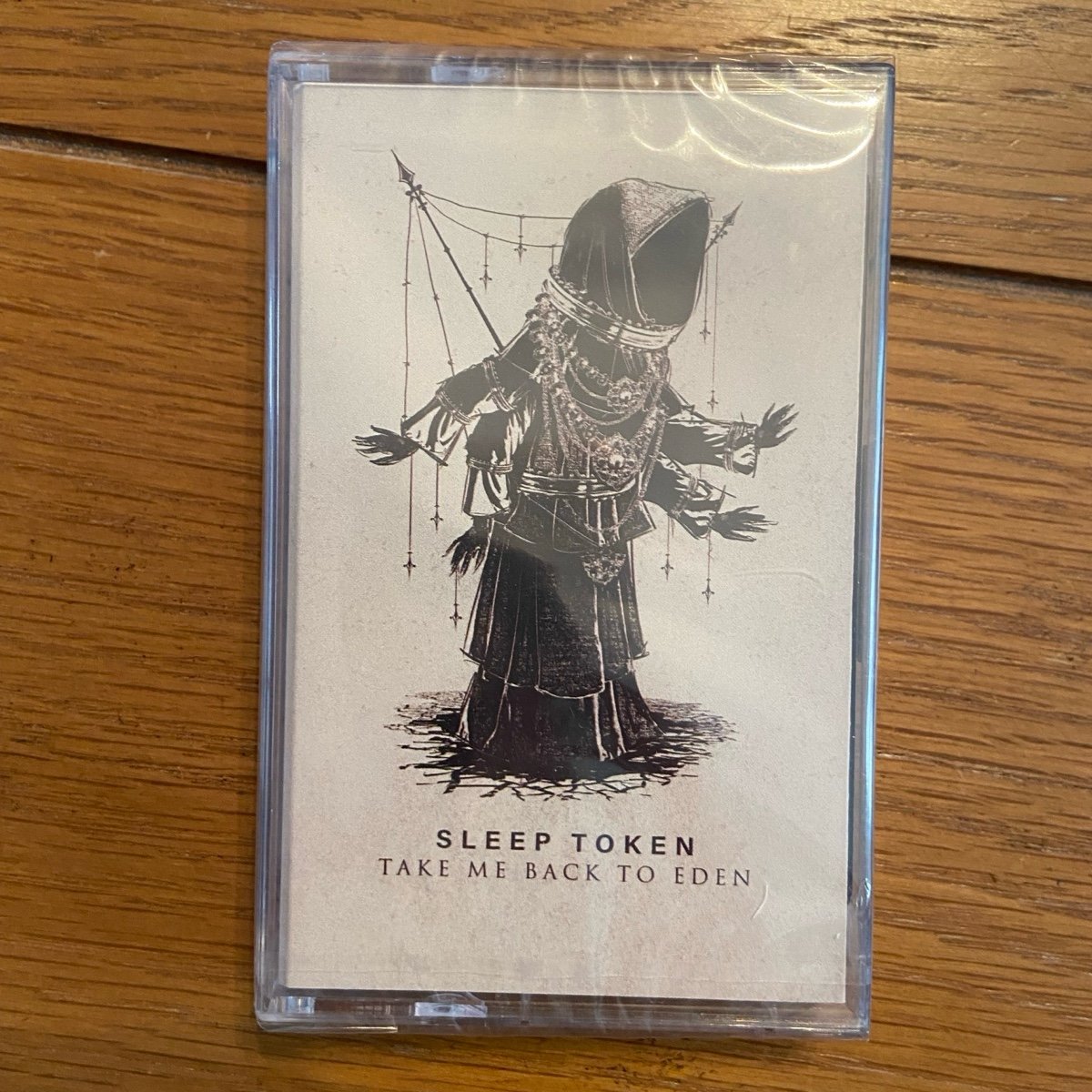 SEALED Sleep Token Take Me Back to Eden Cassette Tape (Aqua Regia) Rare 1/200