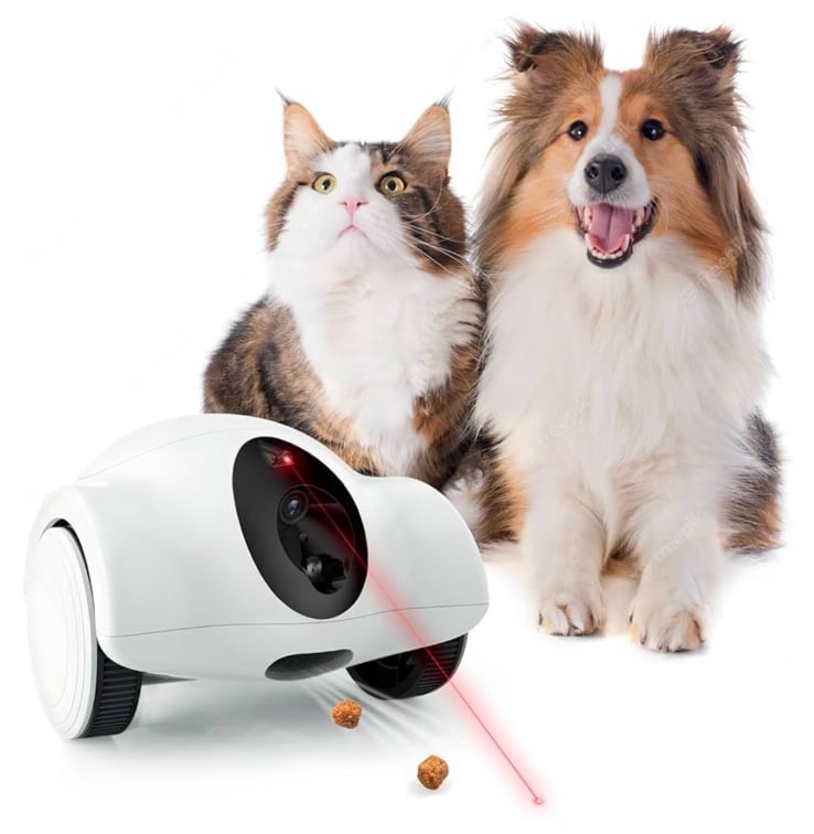 Dog Camera, Pet Camera Indoor/ Phone App Cat Camera 15 Days Long Standby Pet/360