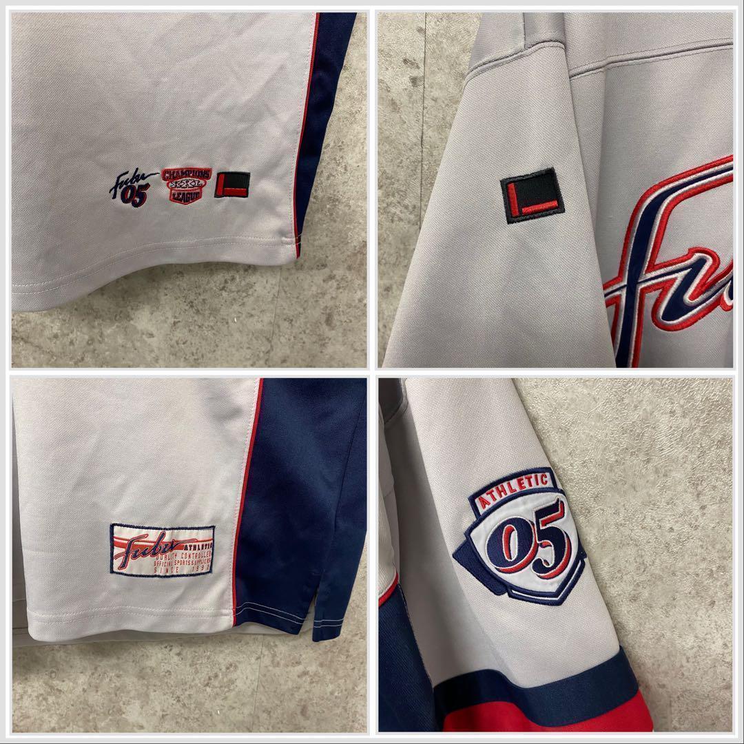 Ultra Rare ☆ US Import 90s】FUBU Both Sides Embroidered