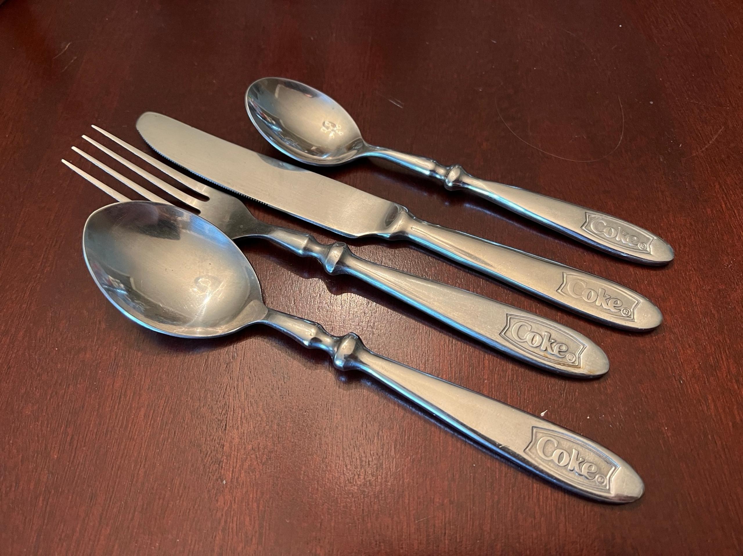Set of Coke Silverware