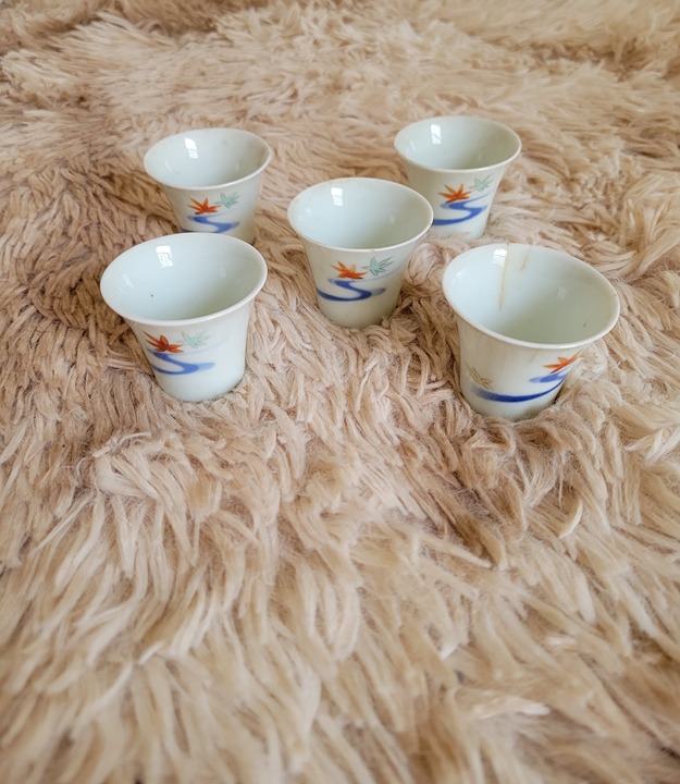 Yunomi Mini Tea Cups 5 Set