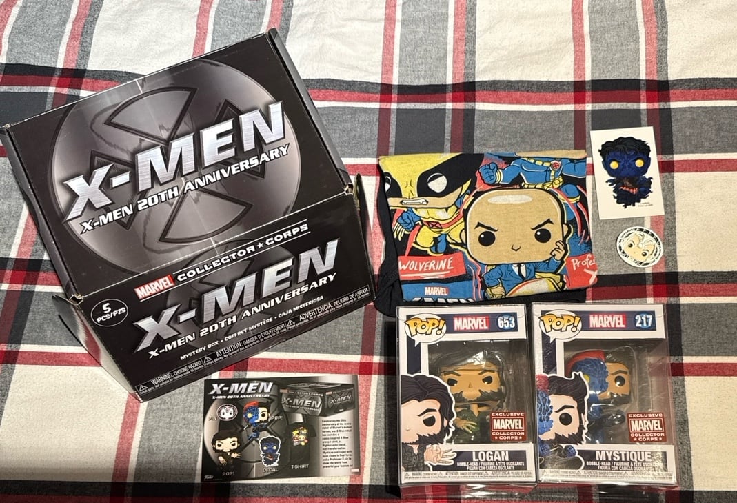 X-Men 20th Anniversary Marvel Masterpiece Box