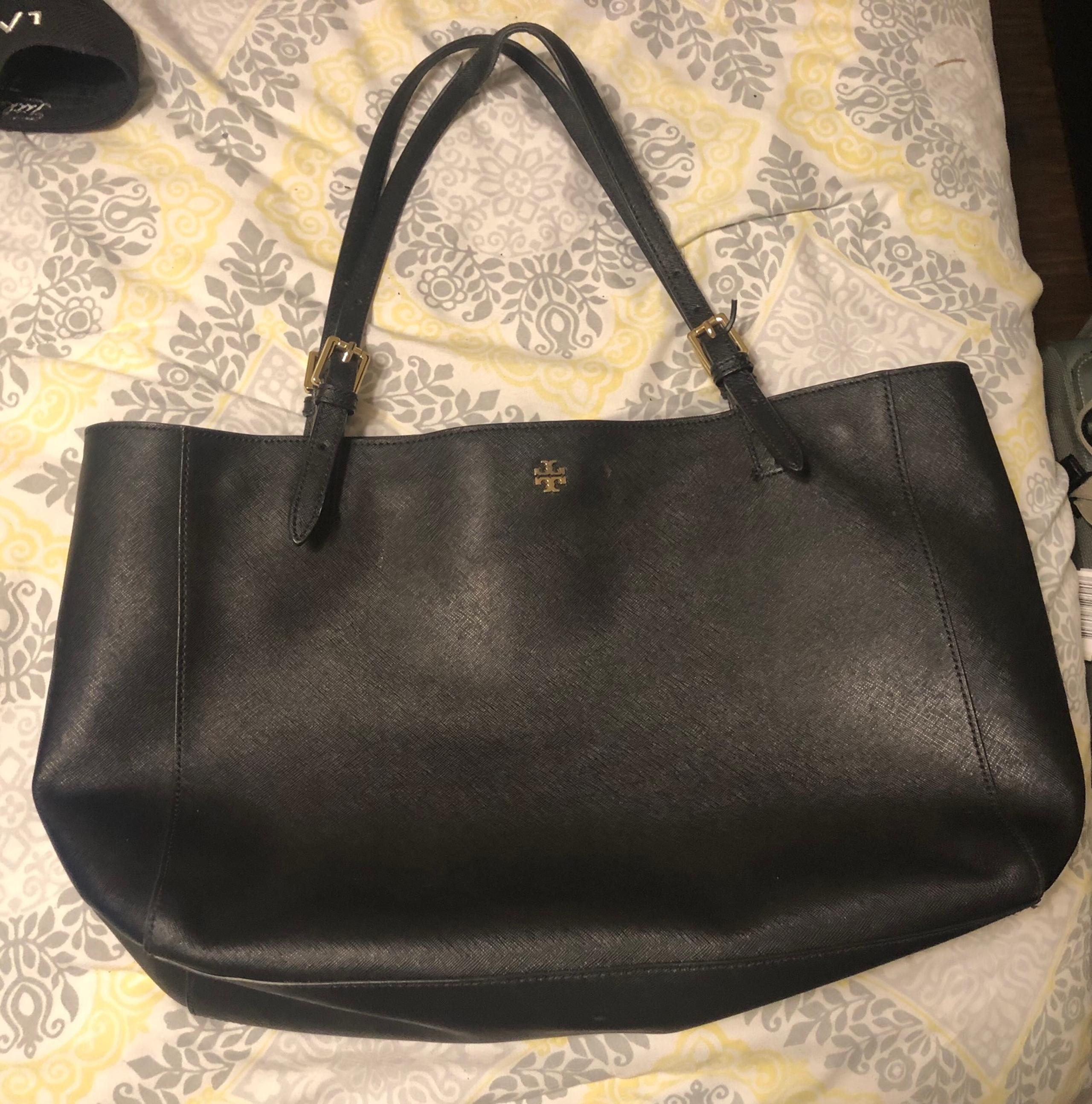 Tory Burch women’s black tote bag