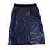 Victoria Victoria Beckham Womens Skirt Size 8/Medium Overlap Sequin Front Split