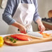 Kitchen Knife Set, 19 Piece Knife Set with Block, Built-in Sharpener,
