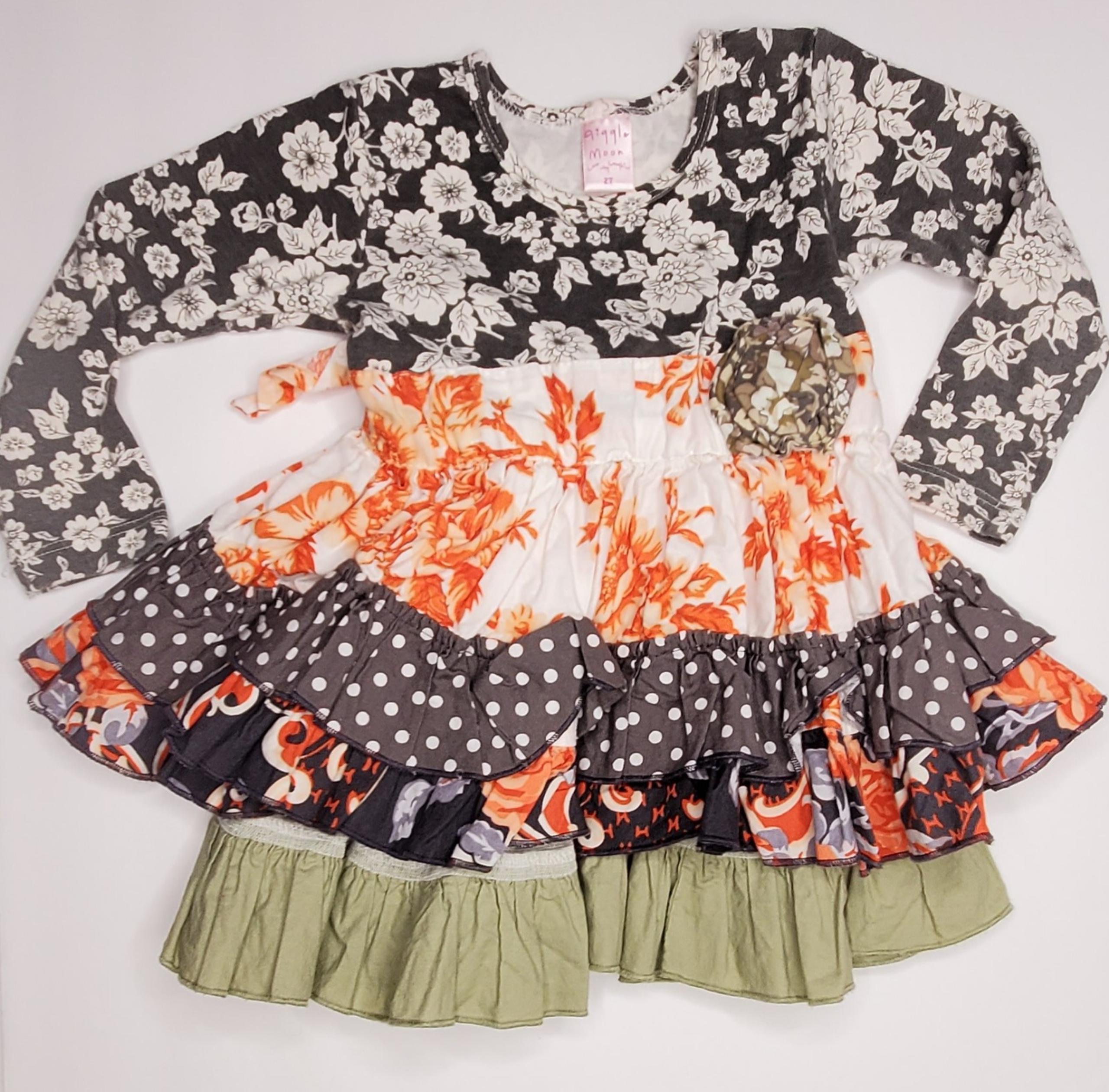 Giggle Moon Floral Modpodge Layered Dress