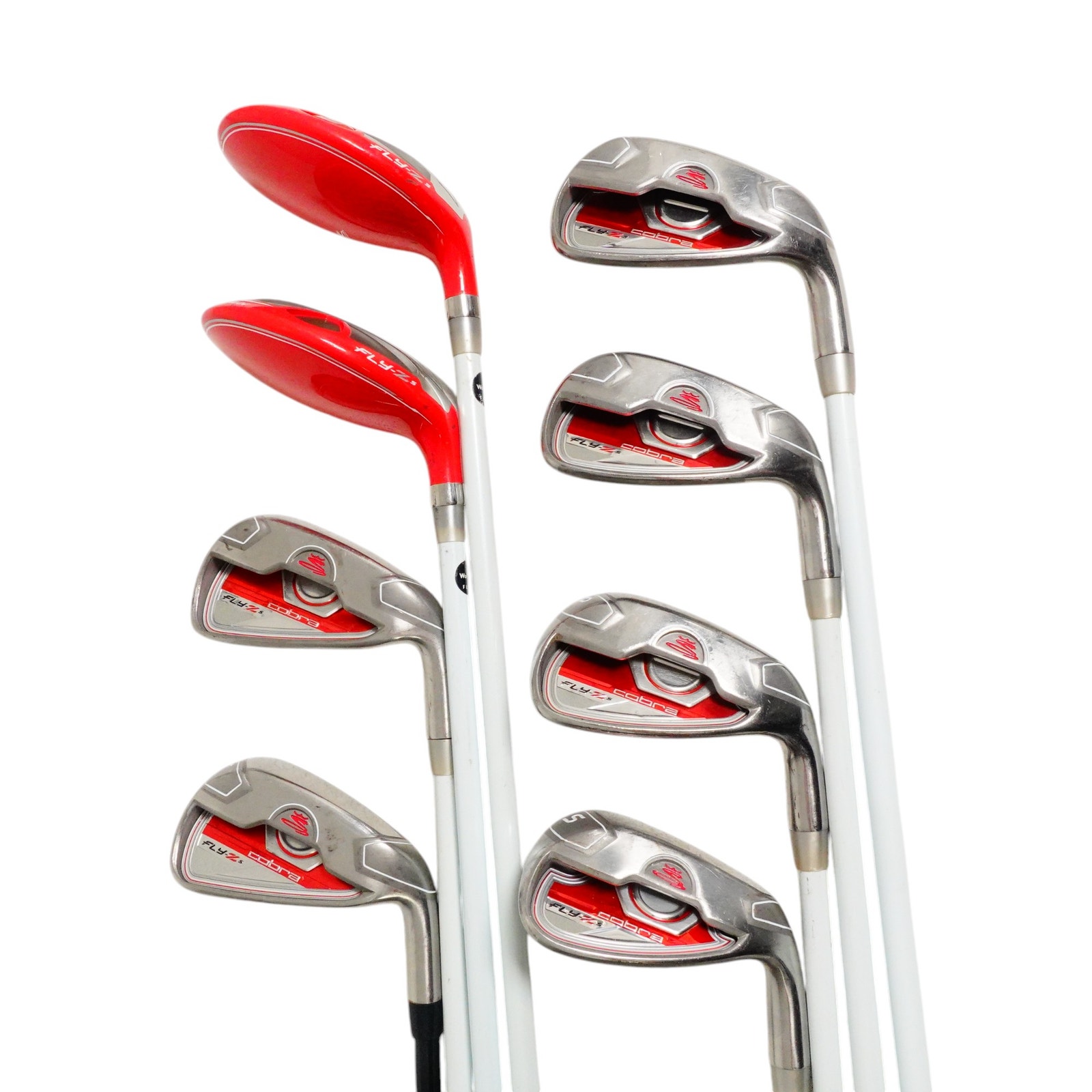 Cobra Fly Z S Hybrid Iron Set Ladies Flex Graphite 4H 5H 6-PW+SW RH 8 Clubs