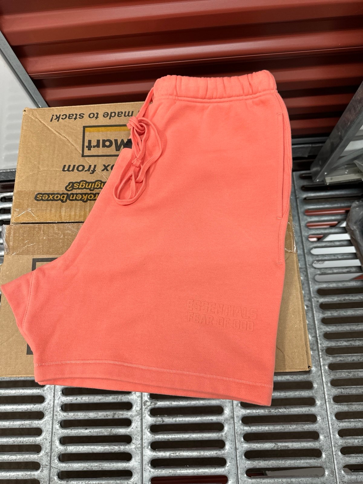 essentials fear of god shorts
