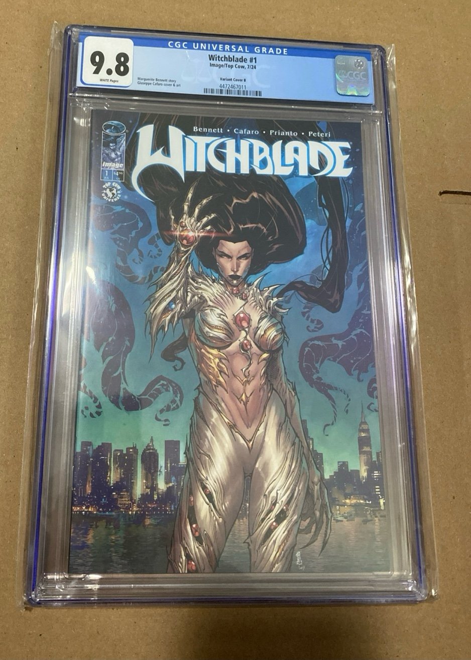 CGC 9.8 Witchblade #1 Variant Cover B
