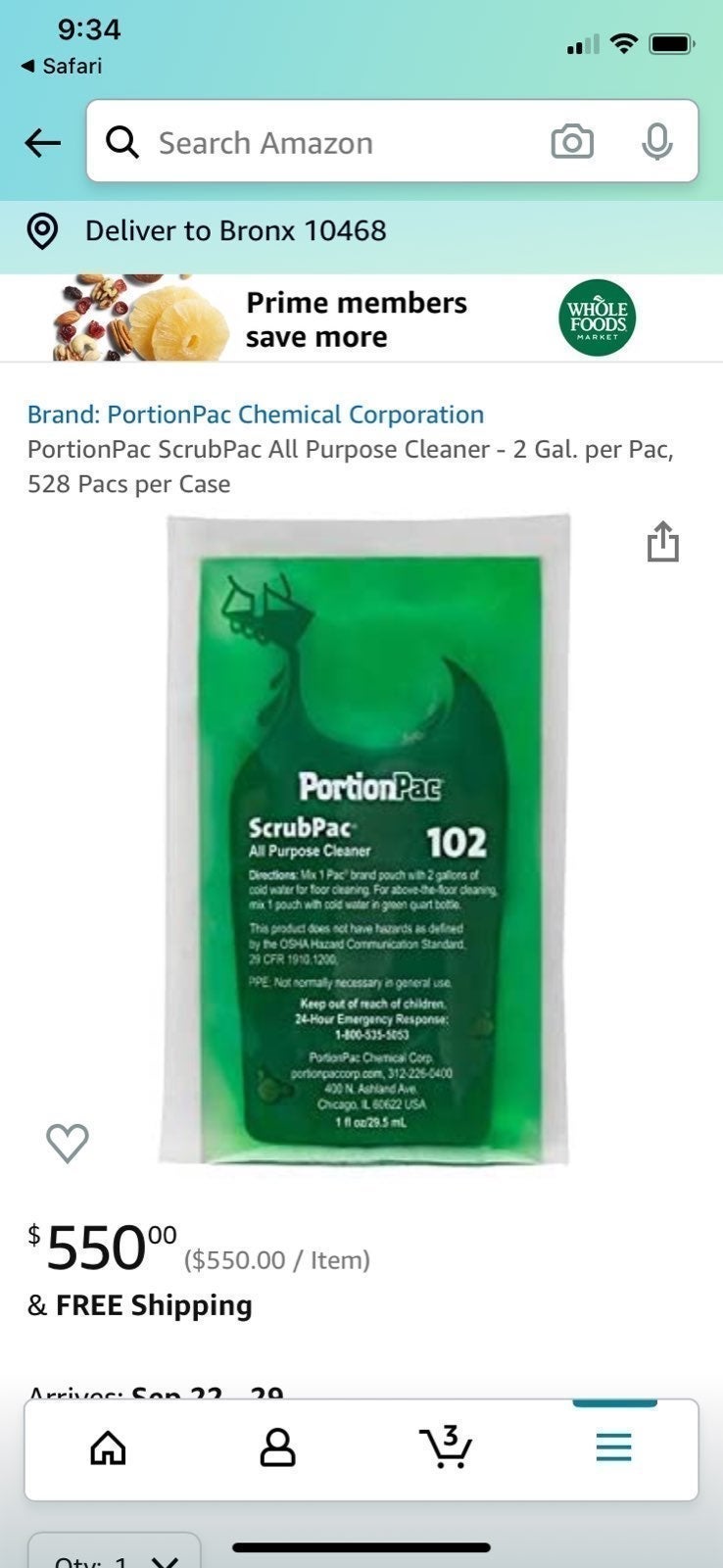 Portionpac 102