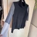 Vince Wool/Cashmere Colorblock Turtleneck Sweater Women Size Medium Modern