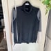 Vince Wool/Cashmere Colorblock Turtleneck Sweater Women Size Medium Modern