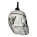 Global design connections, large skull, head canister