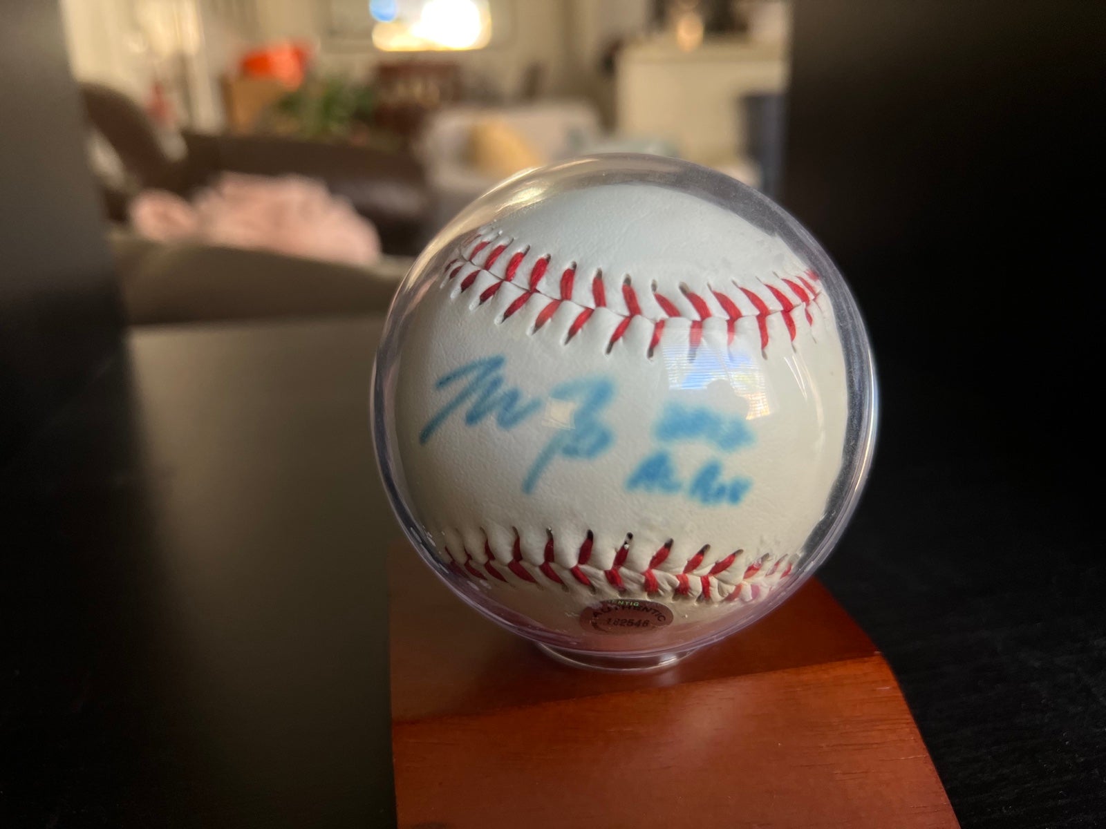 Mike Trout Signed Baseball