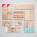 LATEX SPLASHED 28 Piece Block Set